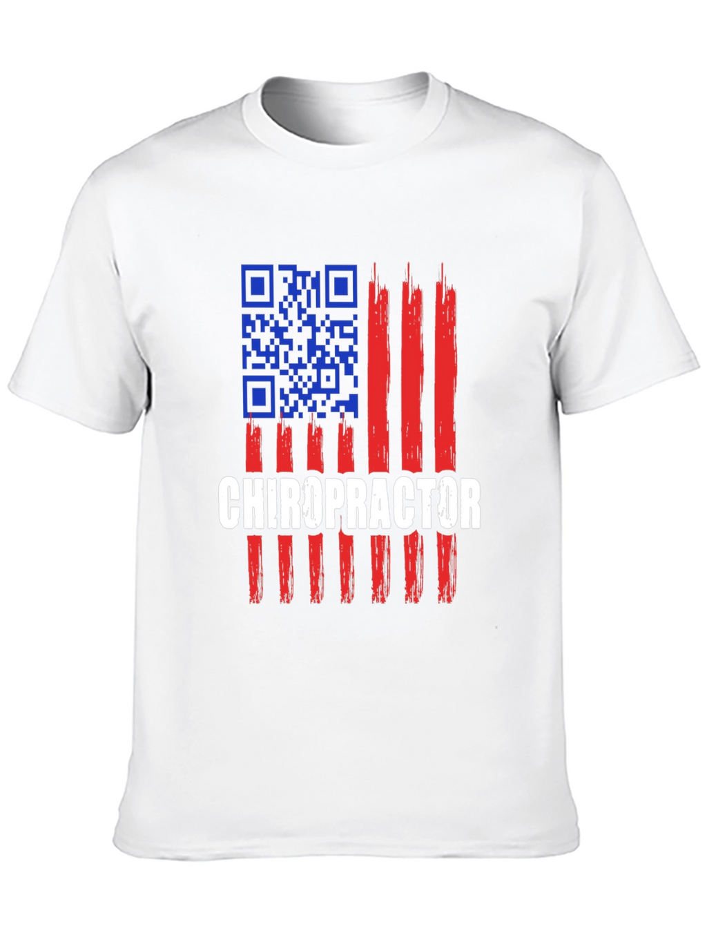 Chiropractor American Flag T-Shirt