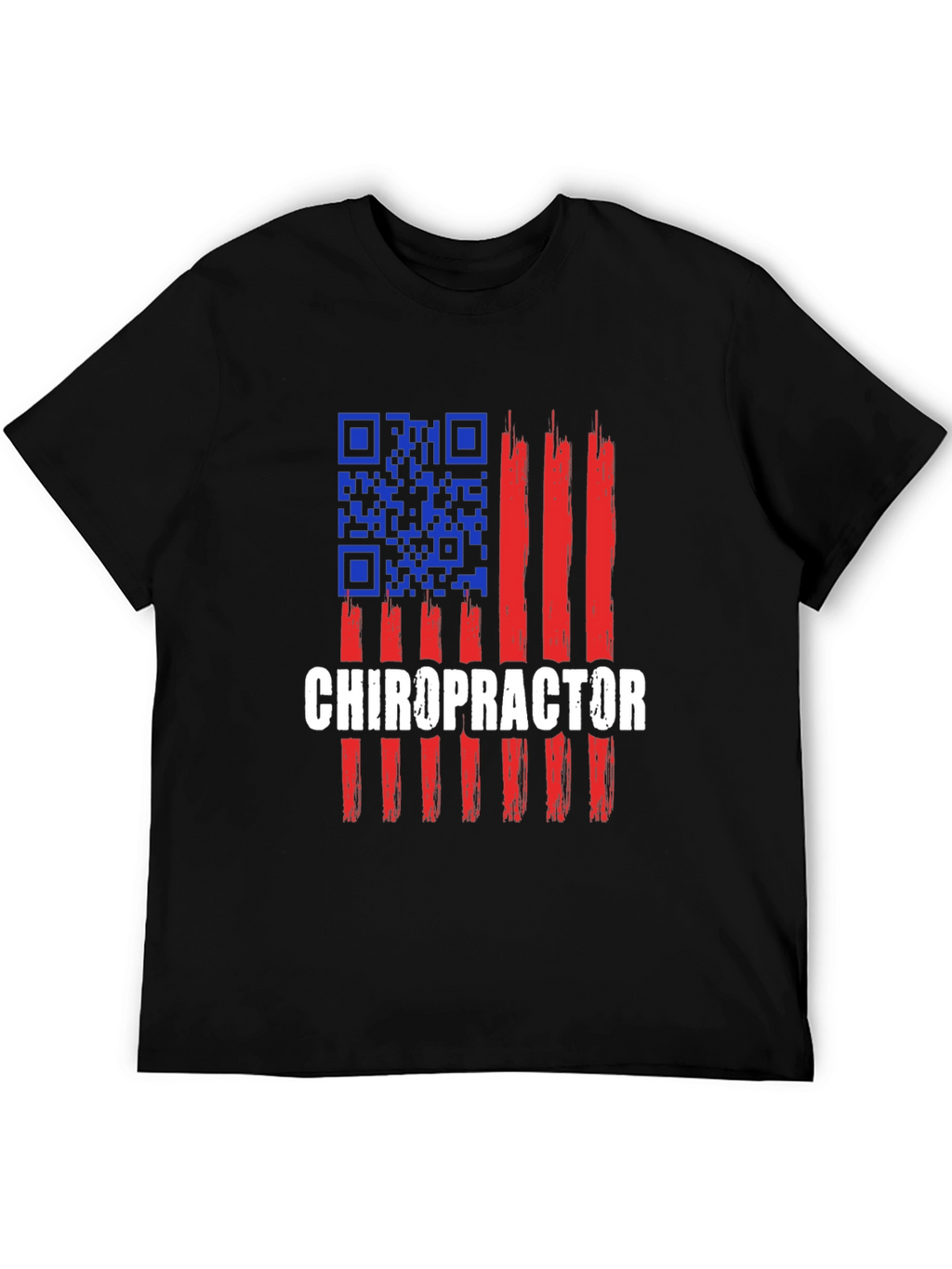 Chiropractor American Flag T-Shirt