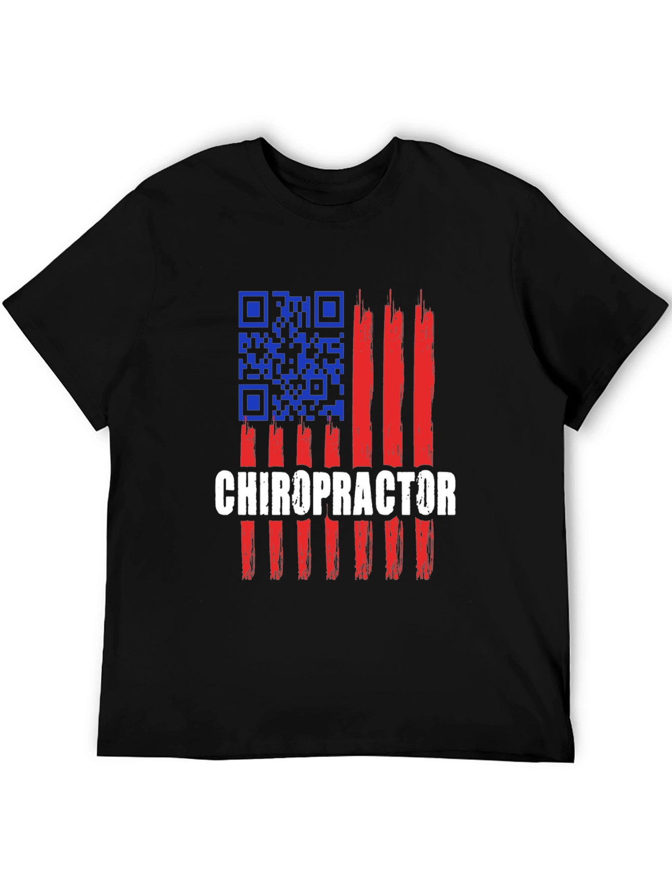 Chiropractor American Flag T-Shirt