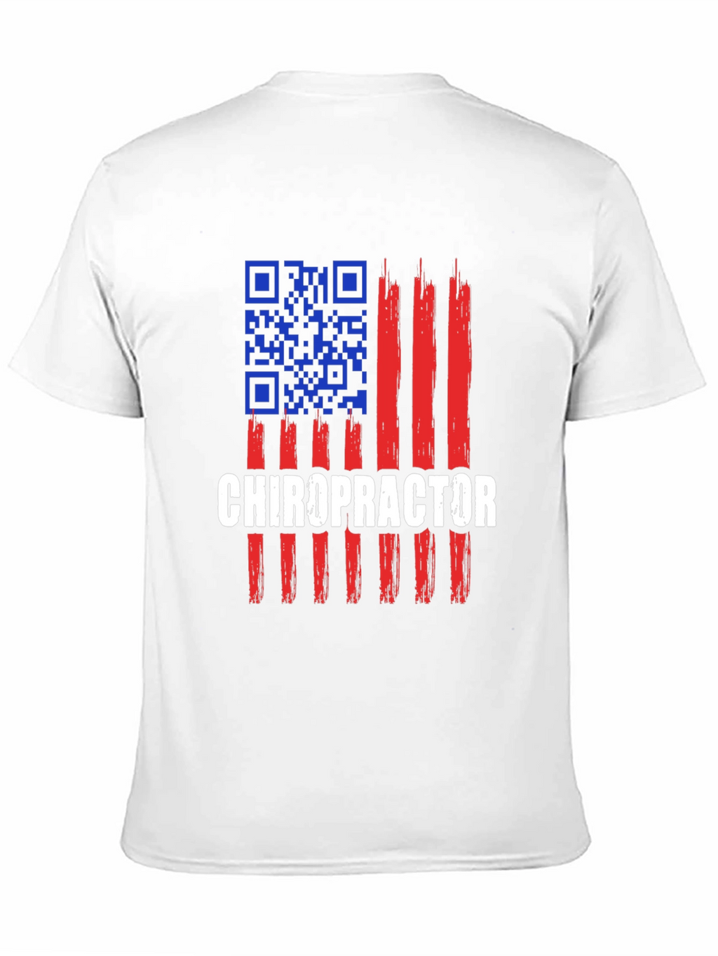 Chiropractor American Flag T-Shirt