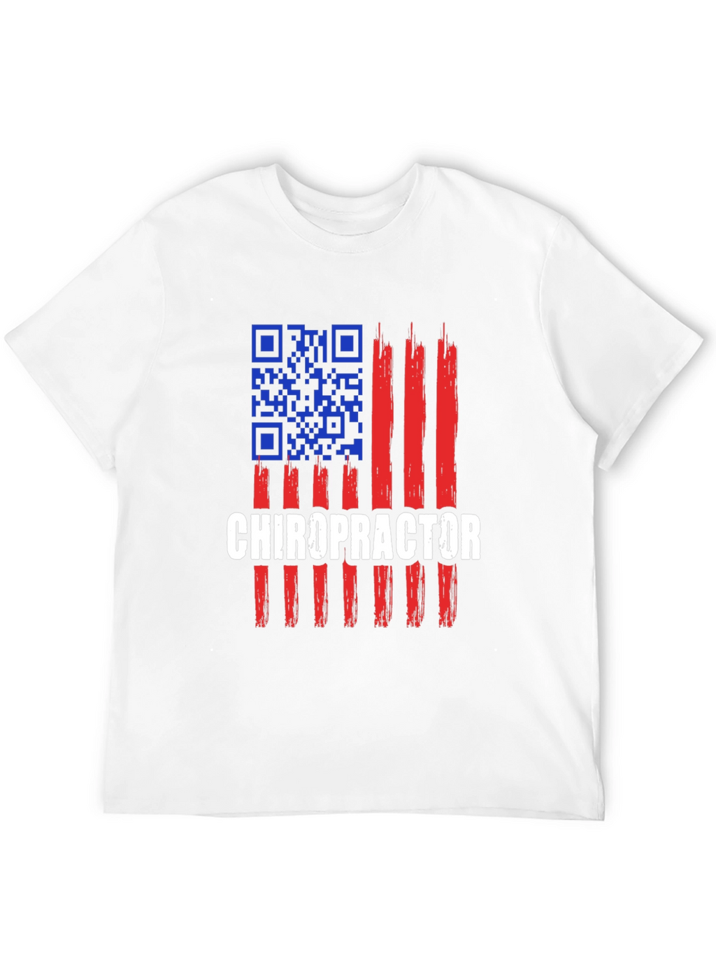 Chiropractor American Flag T-Shirt