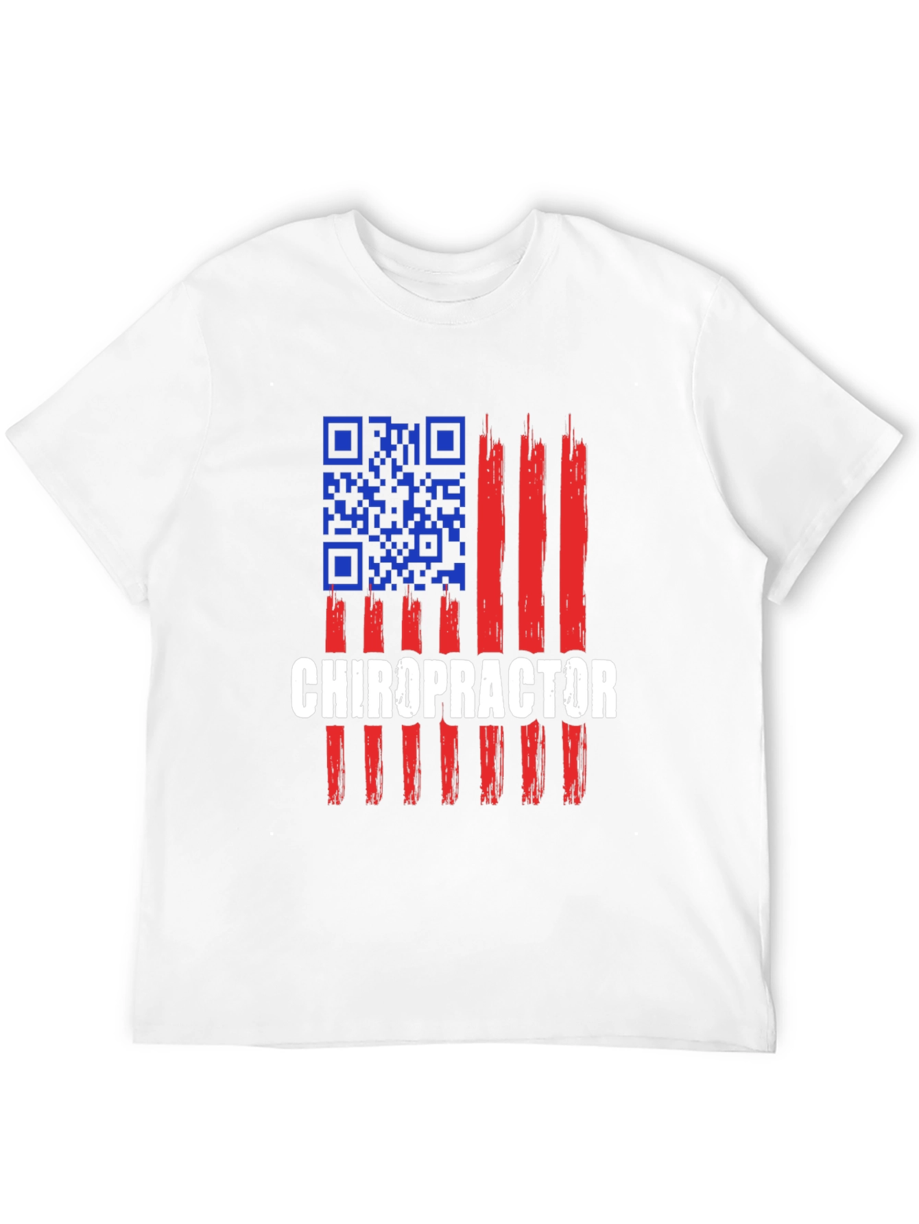 Chiropractor American Flag T-Shirt