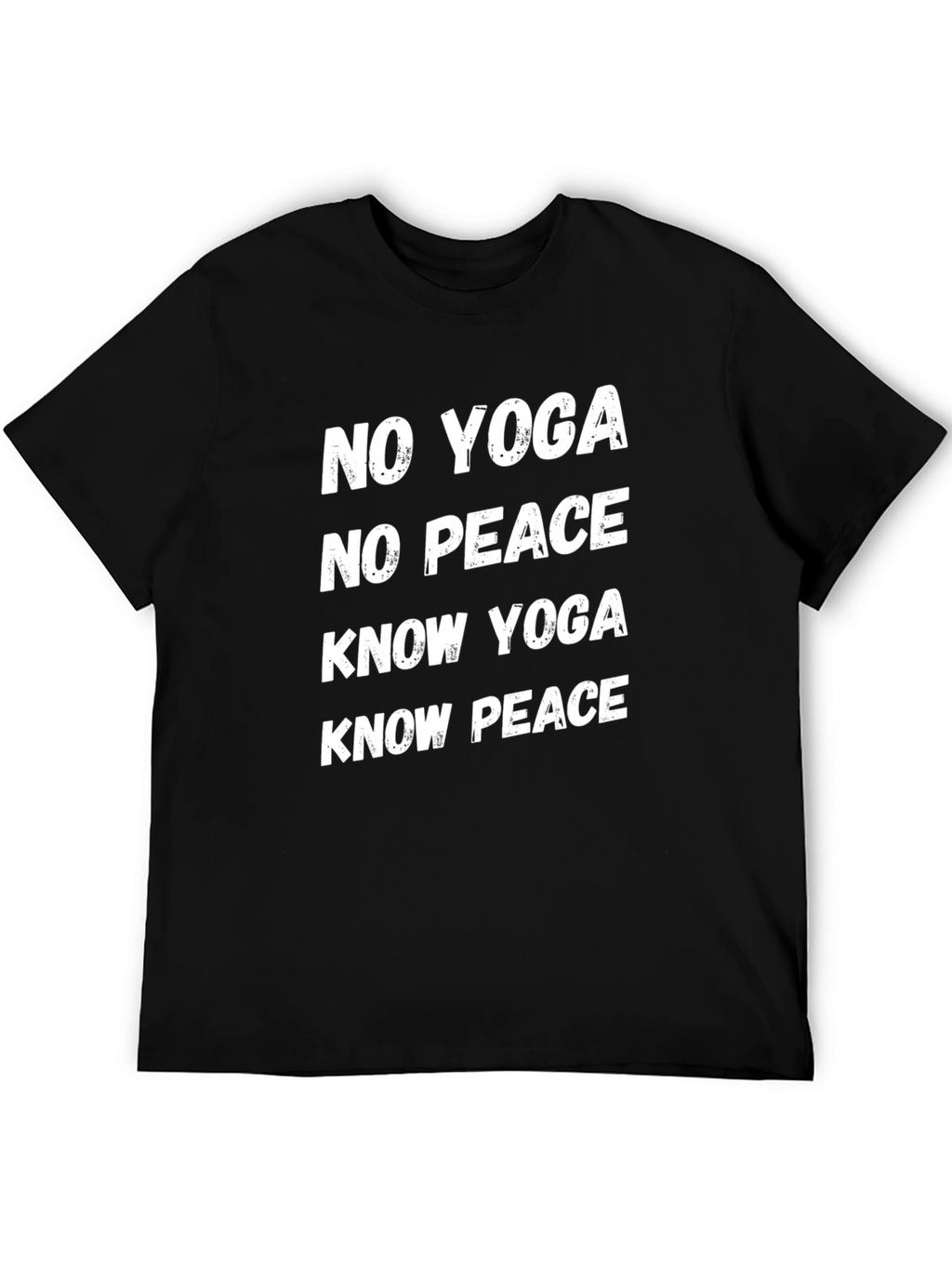 Yoga & Peace Graphic Tee - Relaxed Fit