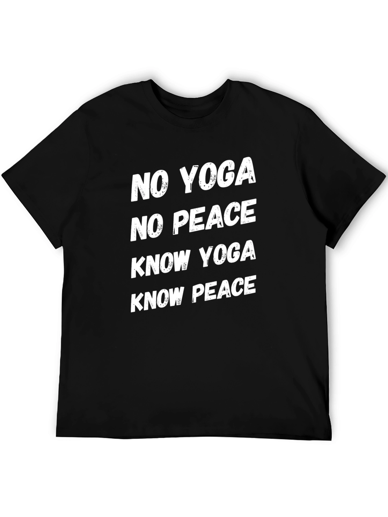 Yoga & Peace Graphic Tee - Relaxed Fit