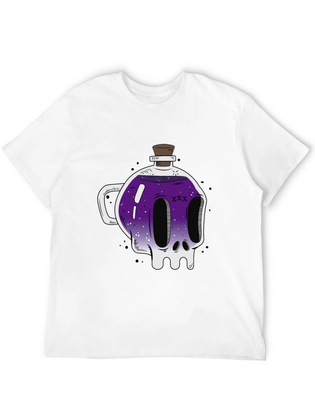 Skull Potion T-Shirt - Spooky and Stylish
