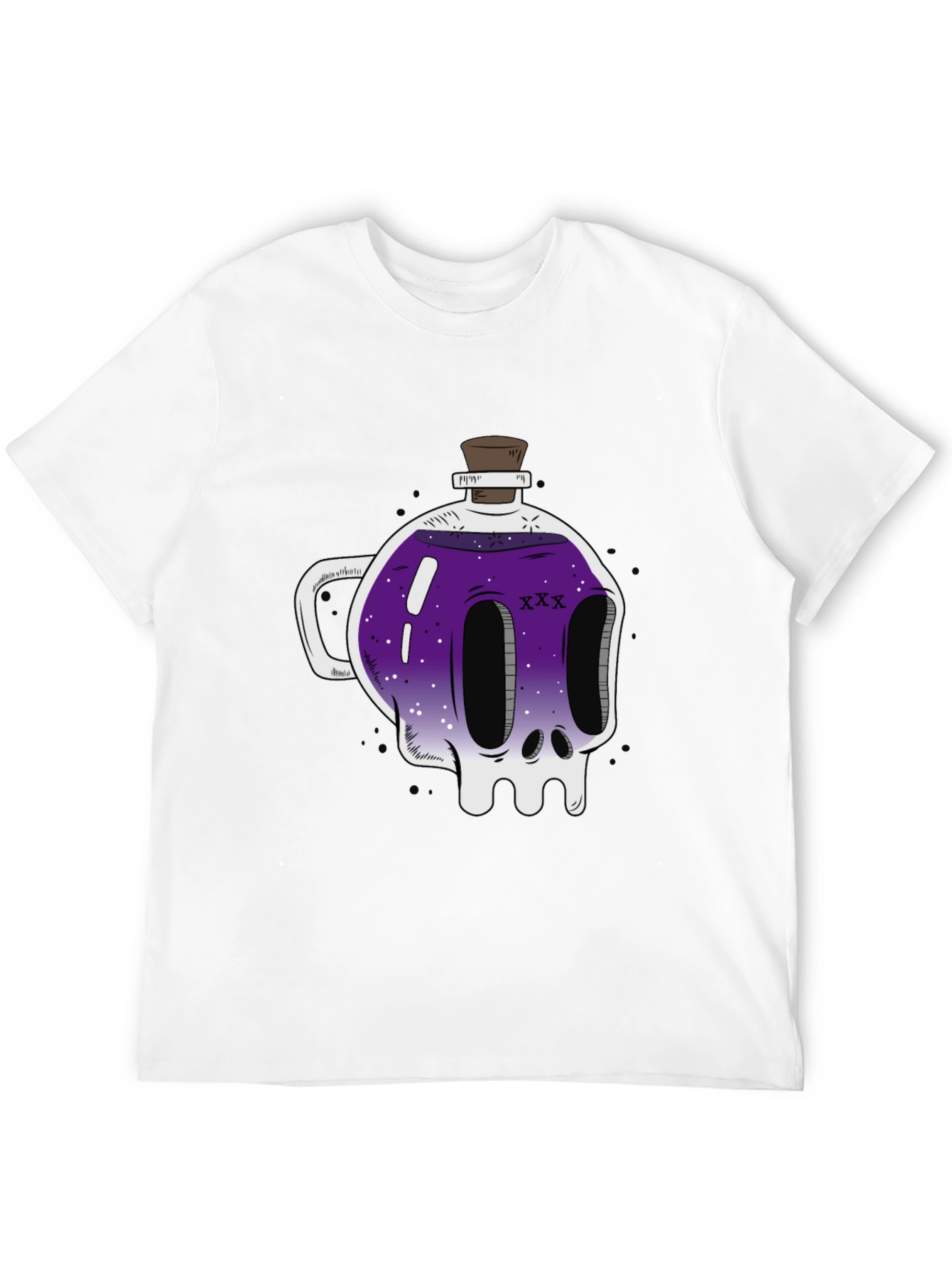 Skull Potion T-Shirt - Spooky and Stylish