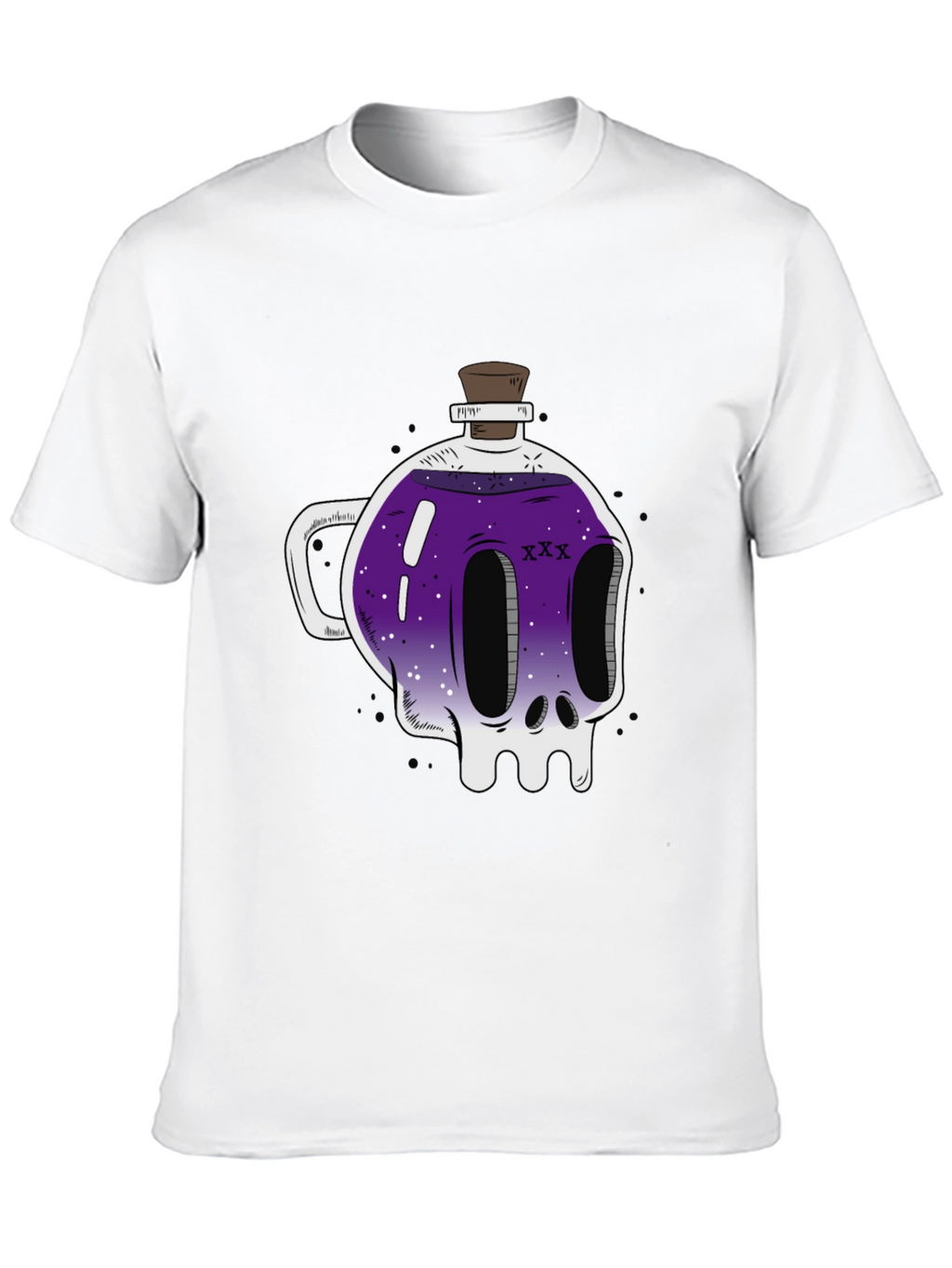 Skull Potion T-Shirt - Spooky and Stylish
