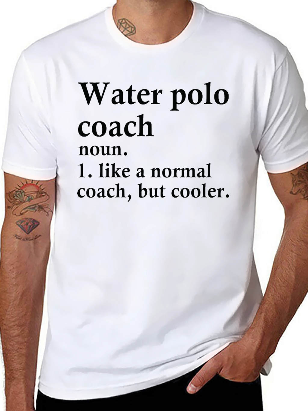 Water Polo Coach Funny Definition T-Shirt