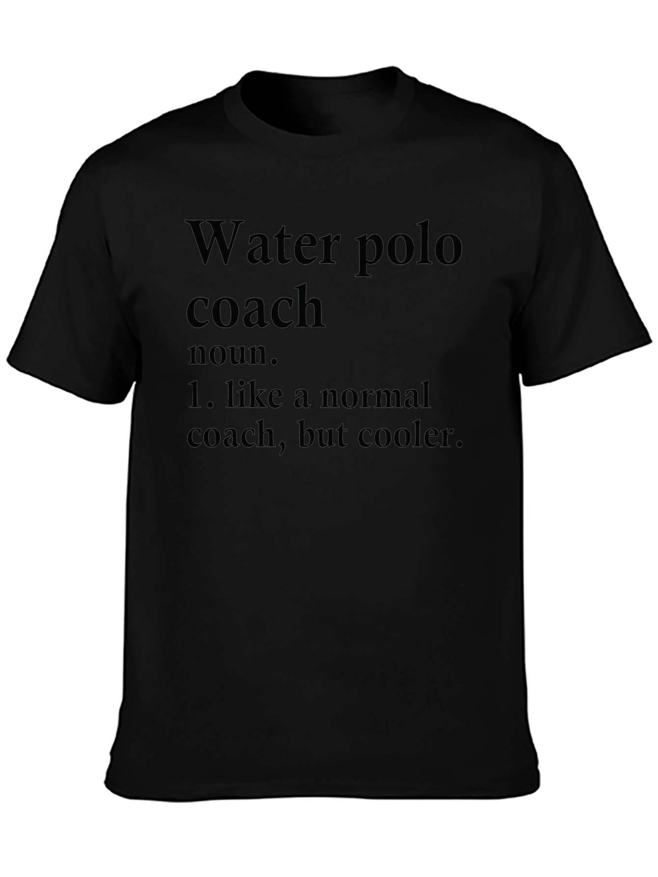 Water Polo Coach Funny Definition T-Shirt