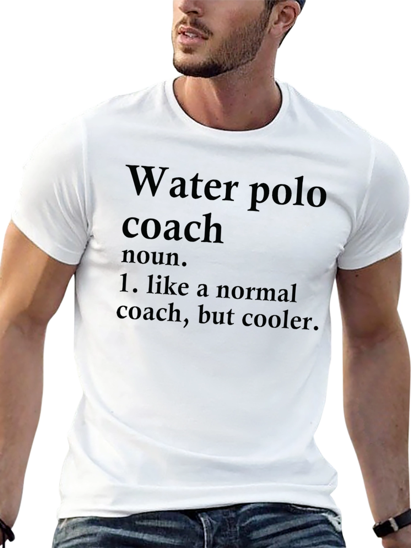 Water Polo Coach Funny Definition T-Shirt