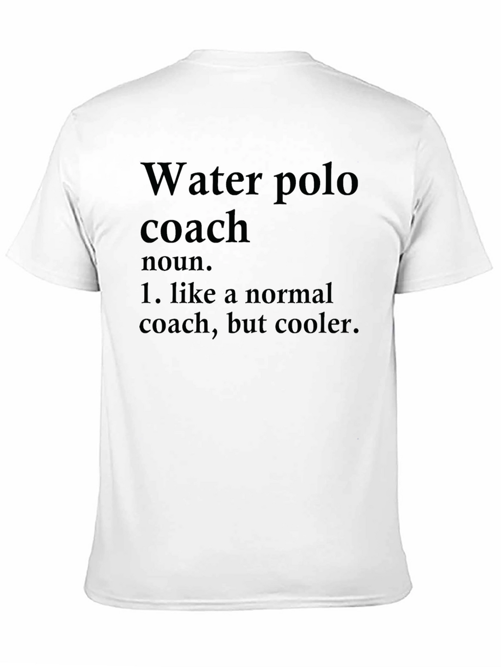 Water Polo Coach Funny Definition T-Shirt