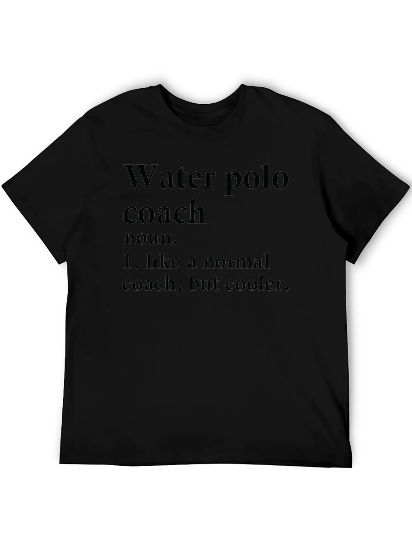 Water Polo Coach Funny Definition T-Shirt