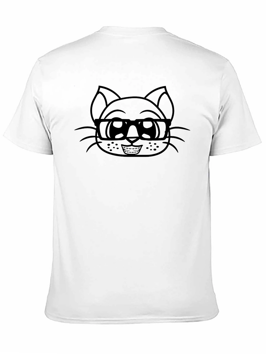 Cat Nerd T-Shirt - Cool Graphic Tee