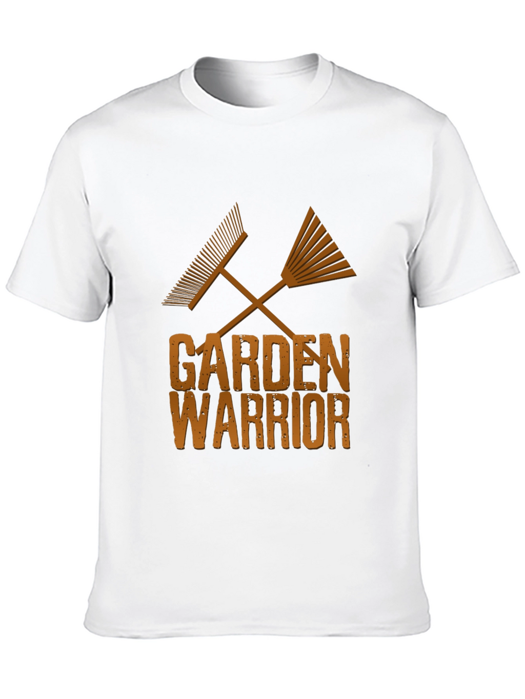 Garden Warrior Tee - Rake Graphic