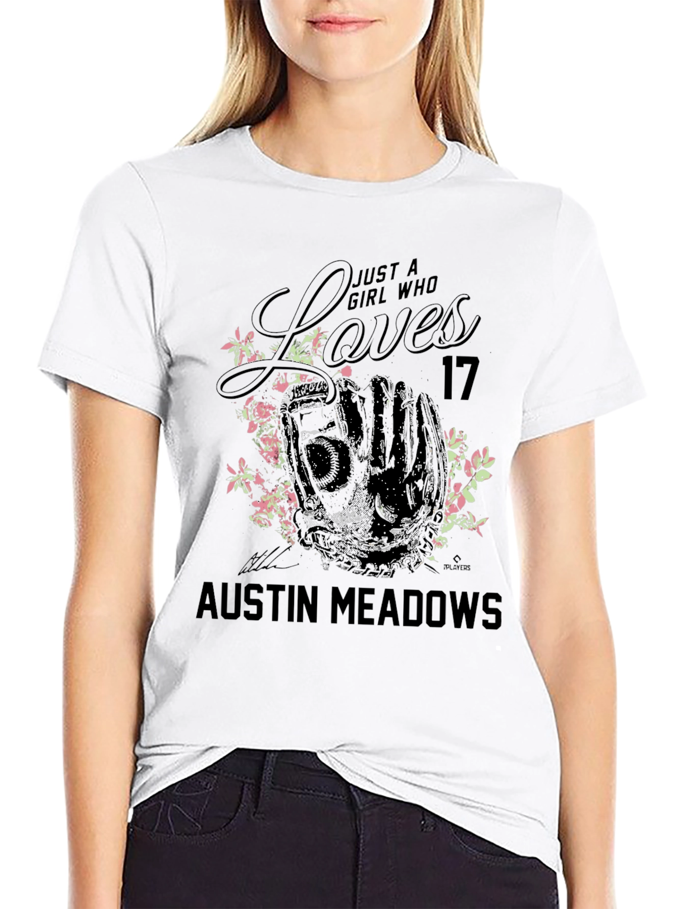 Austin Meadows T-Shirt: Just A Girl Who Loves 17