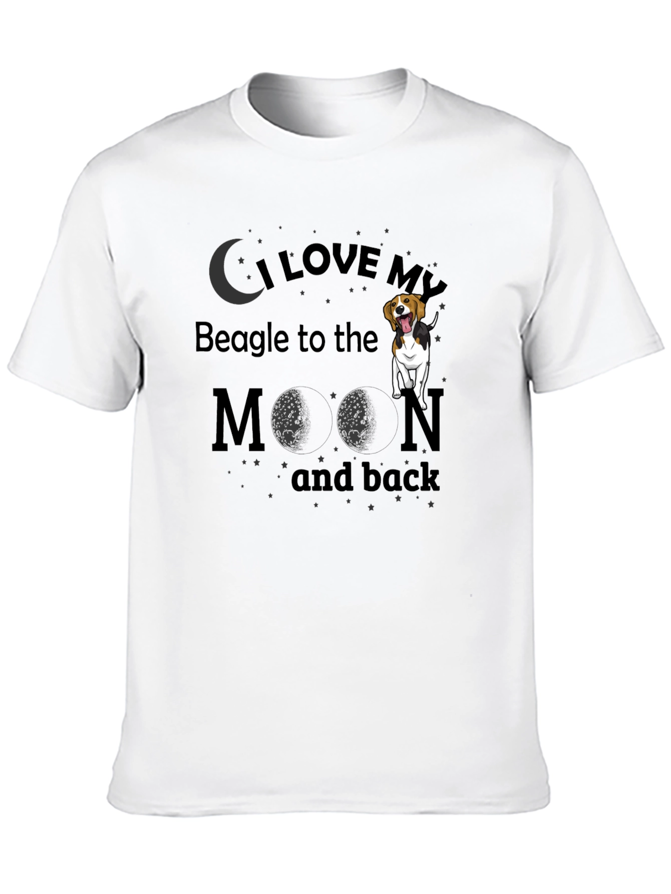 I Love My Beagle to the Moon and Back T-Shirt