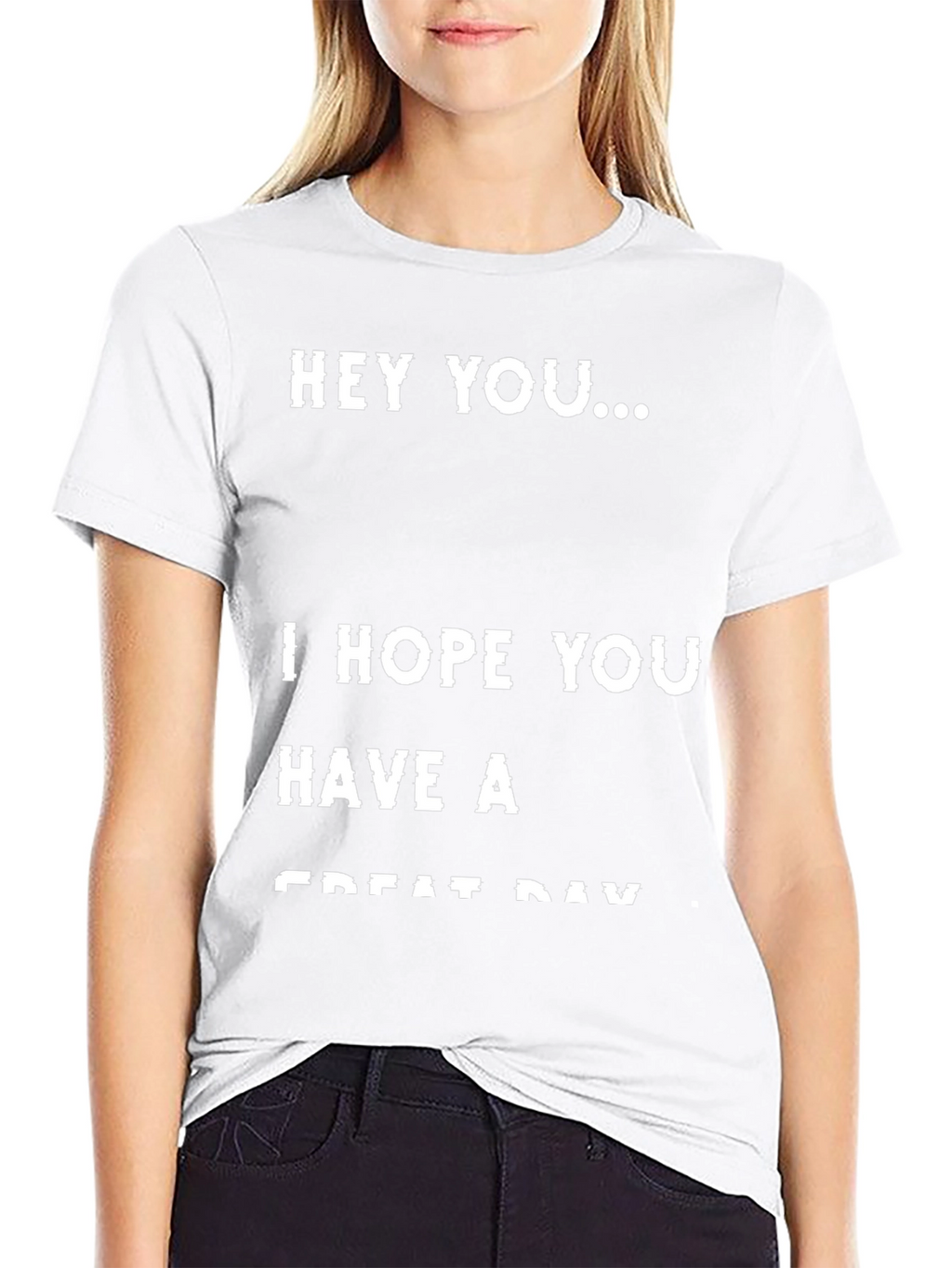 Hey You... Graphic T-Shirt - Black