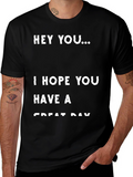 Hey You... Graphic T-Shirt - Black