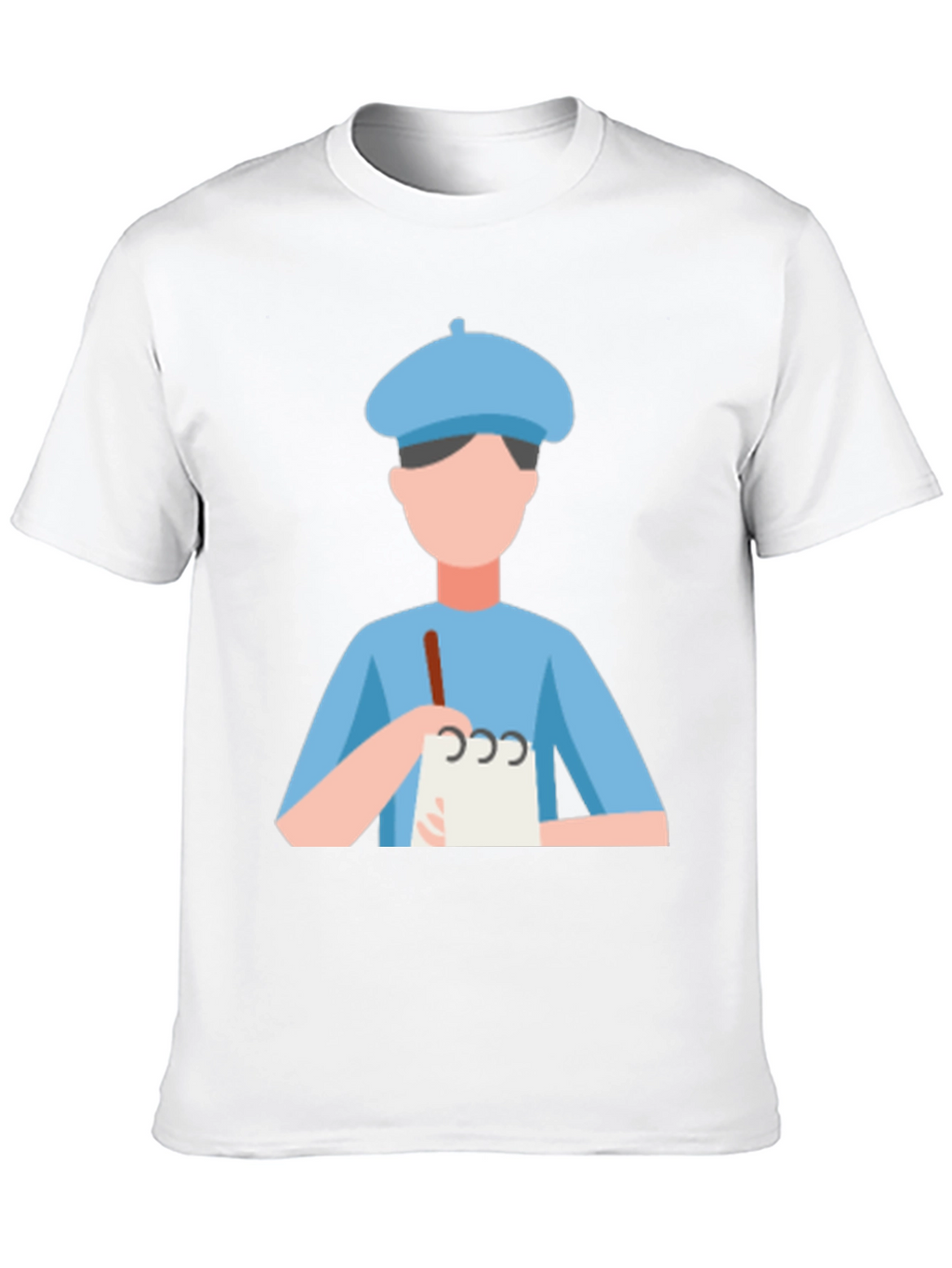 Artist Graphic Tee - Black Cotton T-Shirt
