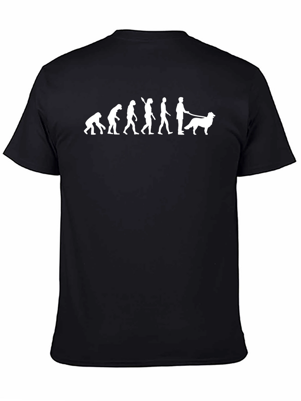 Evolution Dog Walker Black T-Shirt