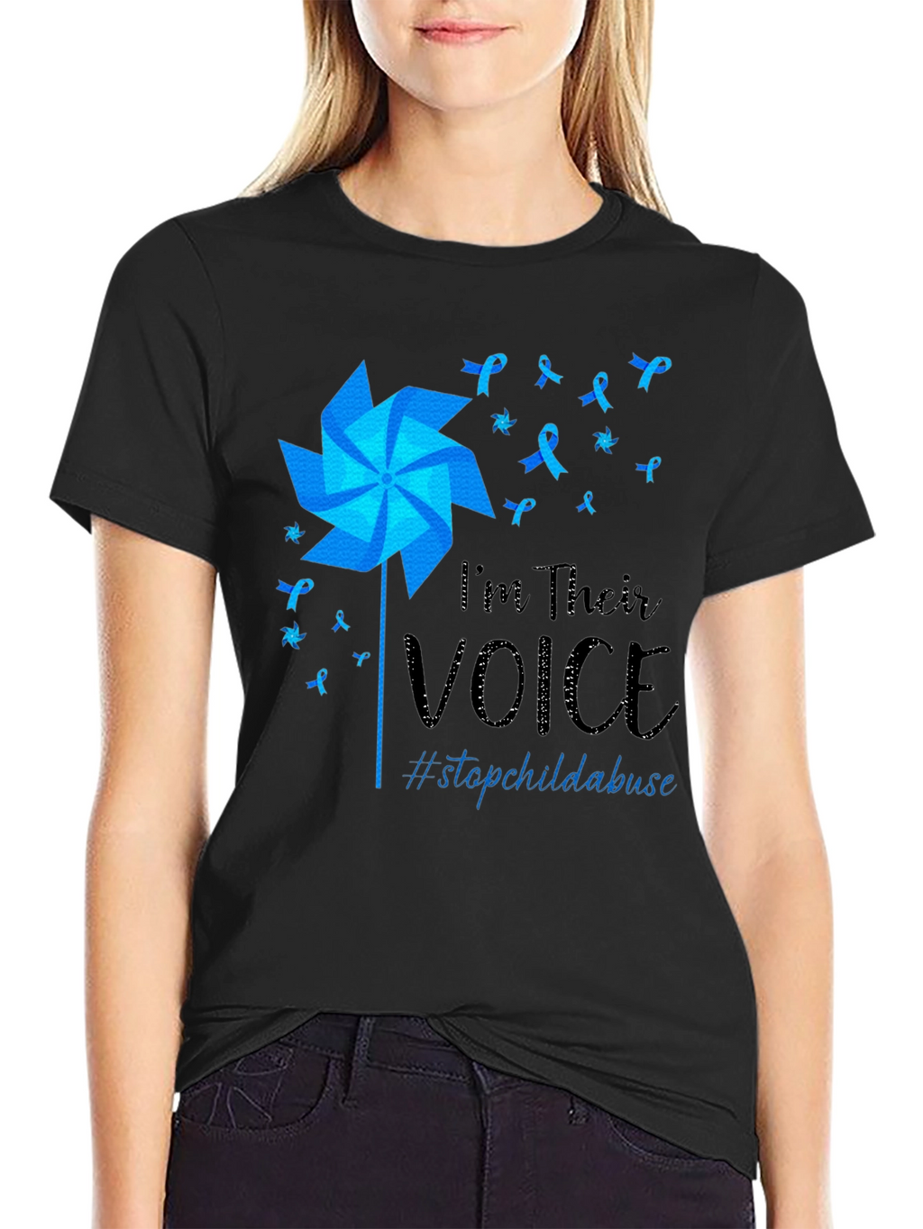 Stop Child Abuse Awareness T-Shirt