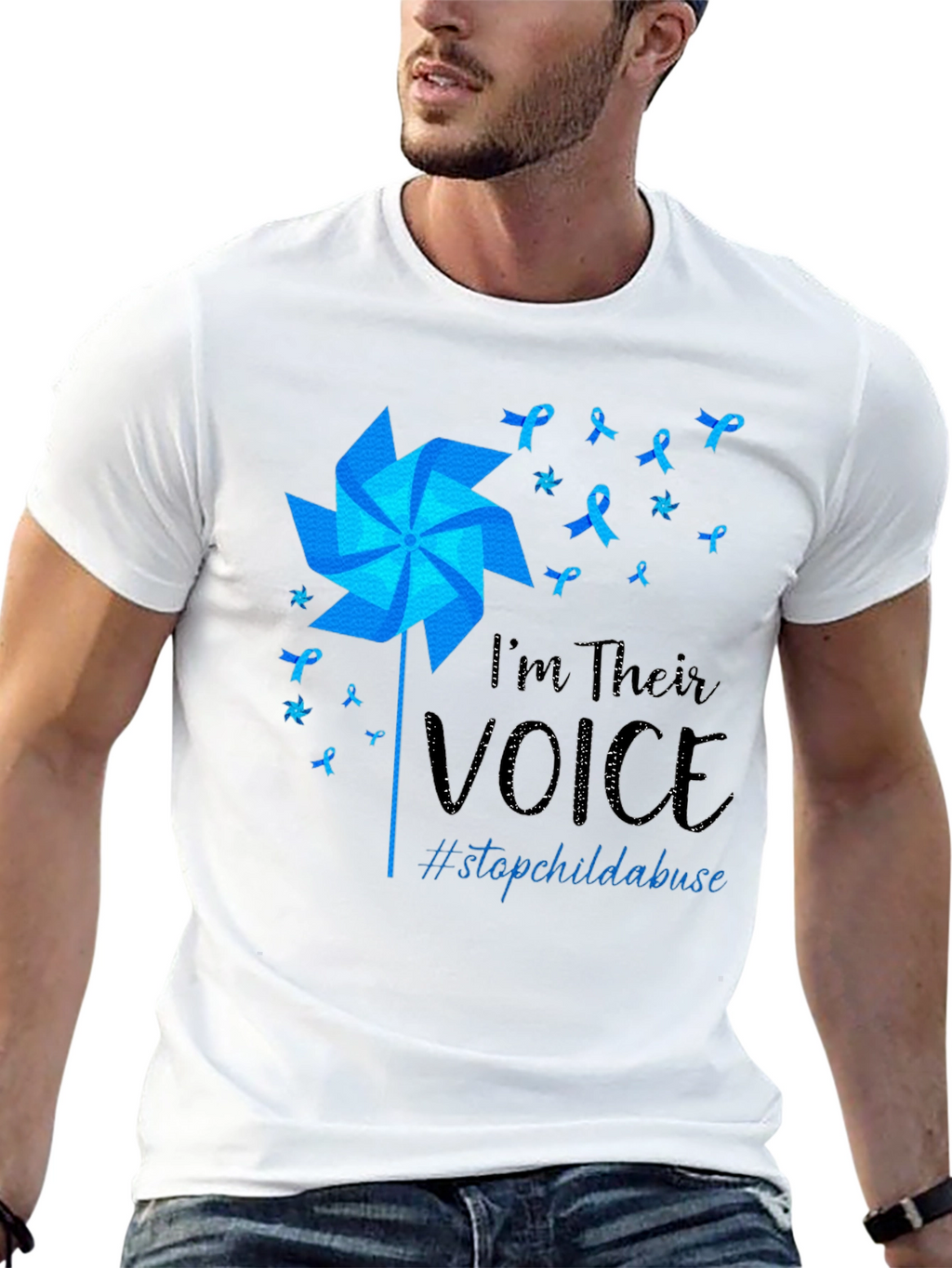 Stop Child Abuse Awareness T-Shirt
