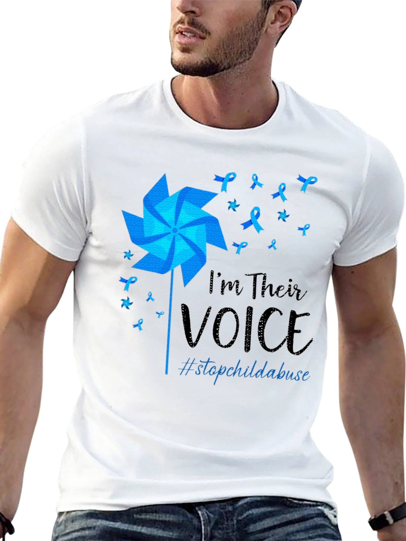 Stop Child Abuse Awareness T-Shirt