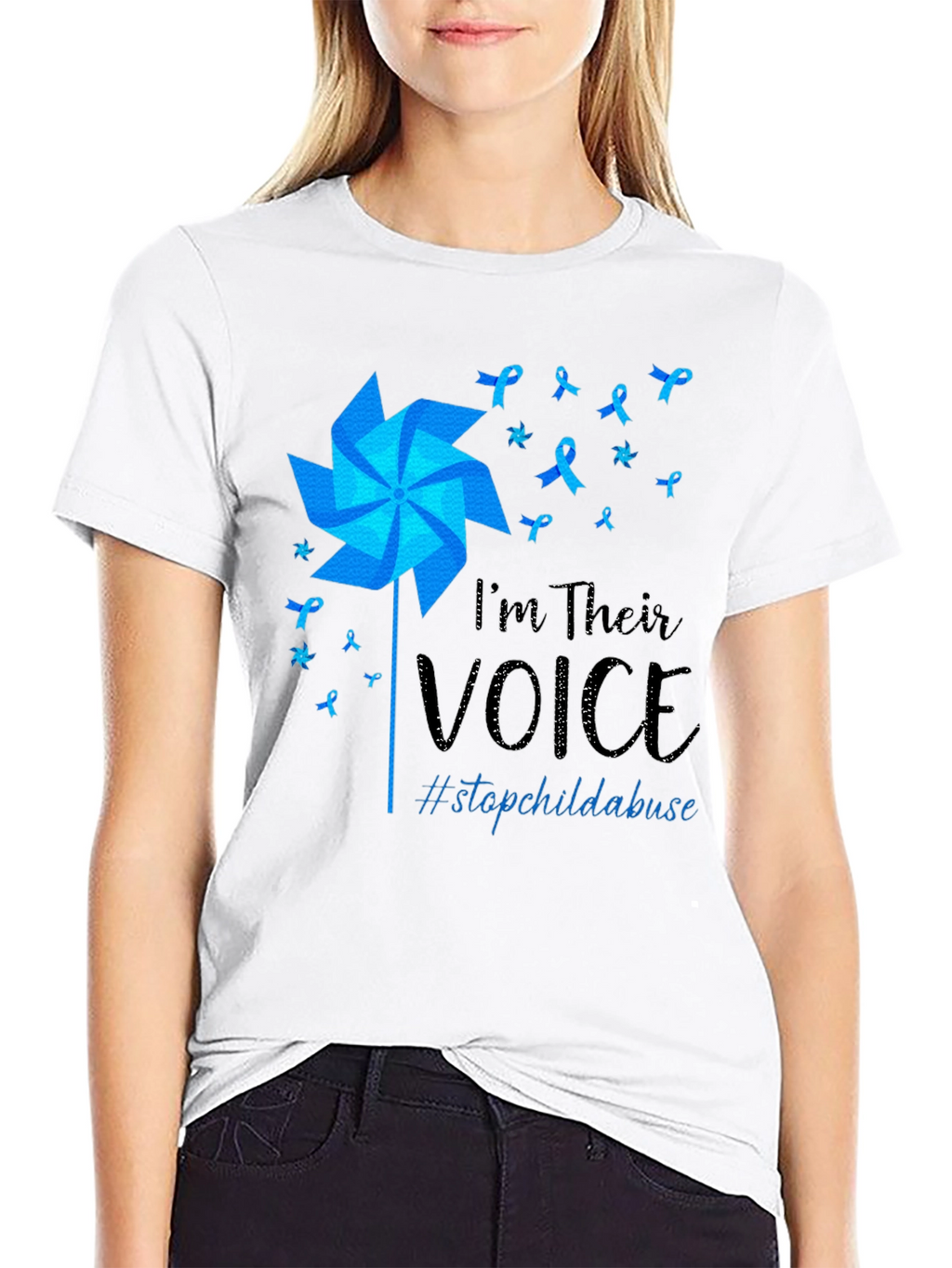 Stop Child Abuse Awareness T-Shirt