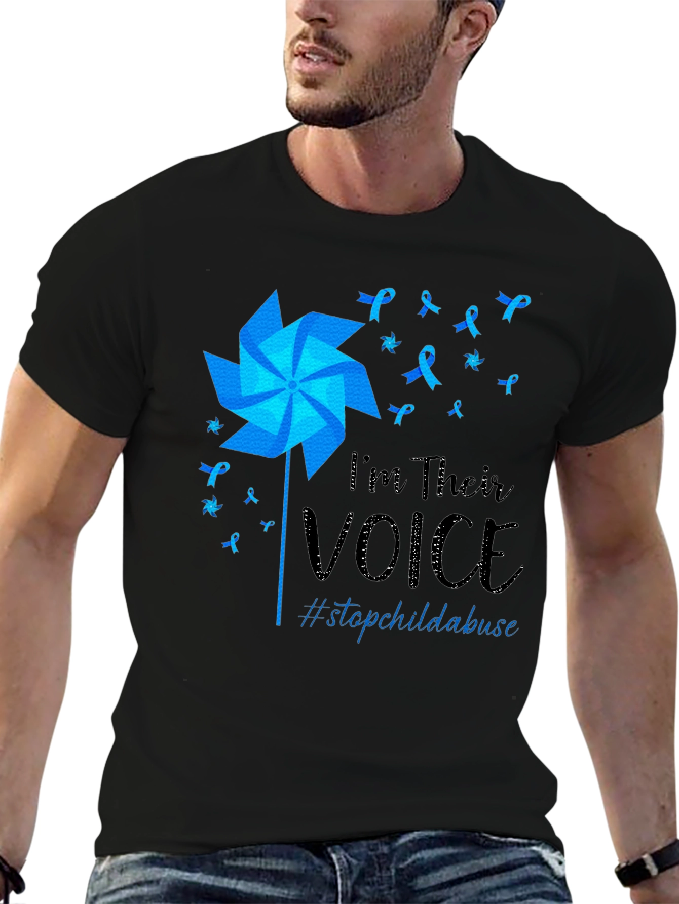 Stop Child Abuse Awareness T-Shirt