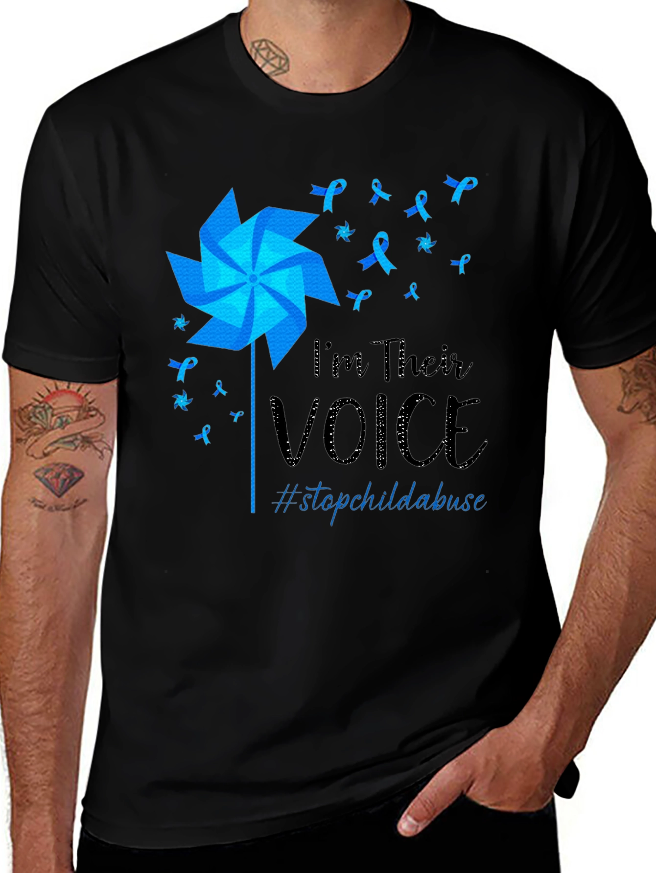 Stop Child Abuse Awareness T-Shirt