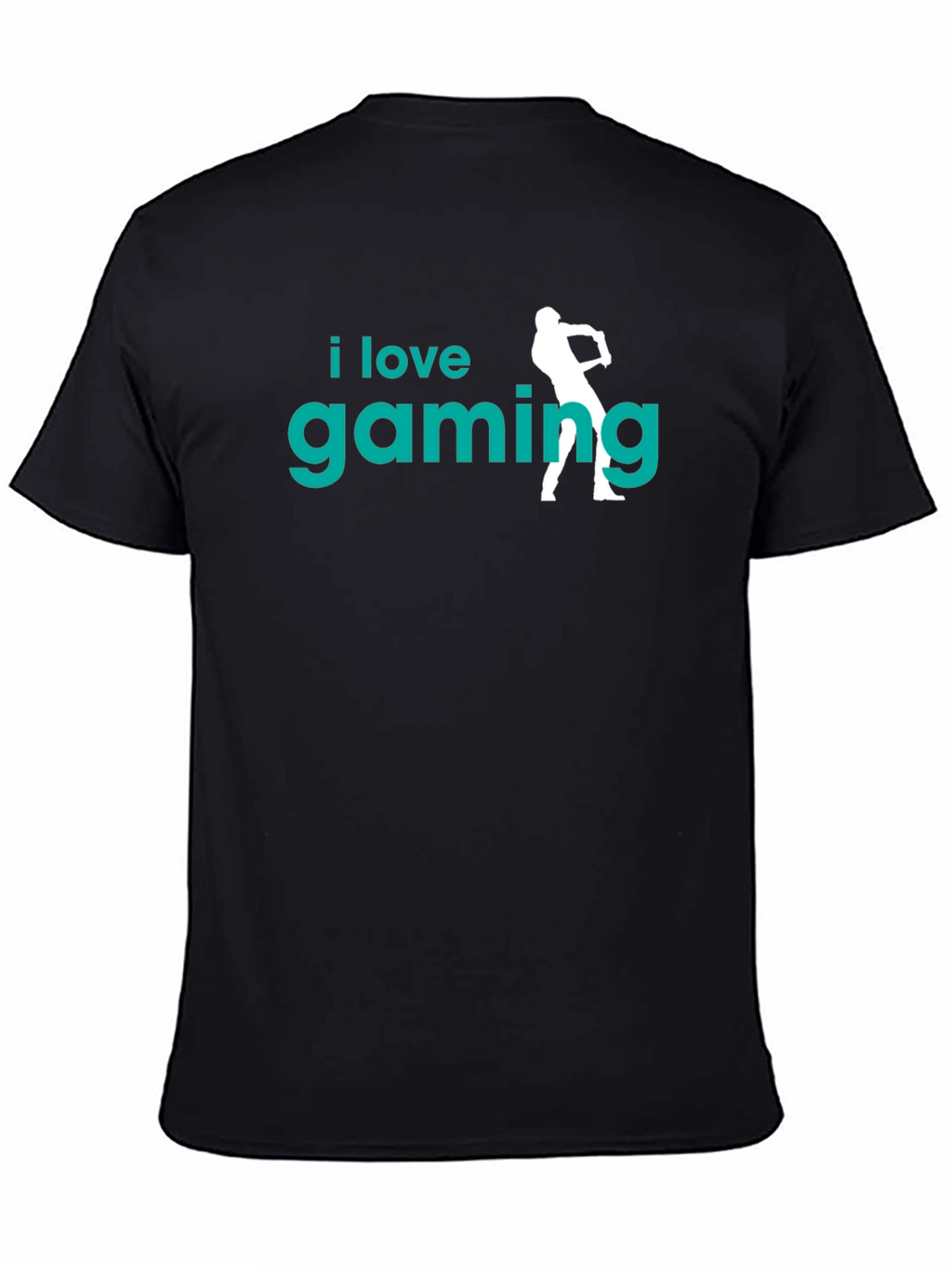 I Love Gaming Black T-Shirt