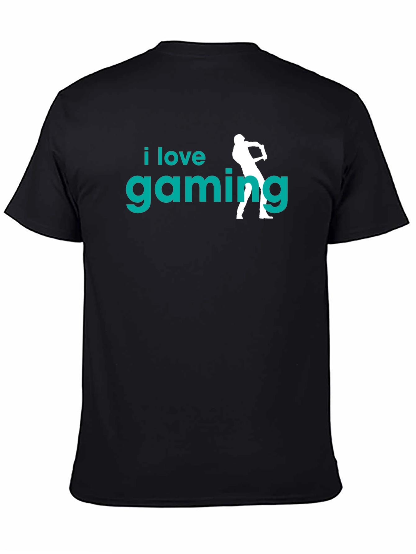 I Love Gaming Black T-Shirt