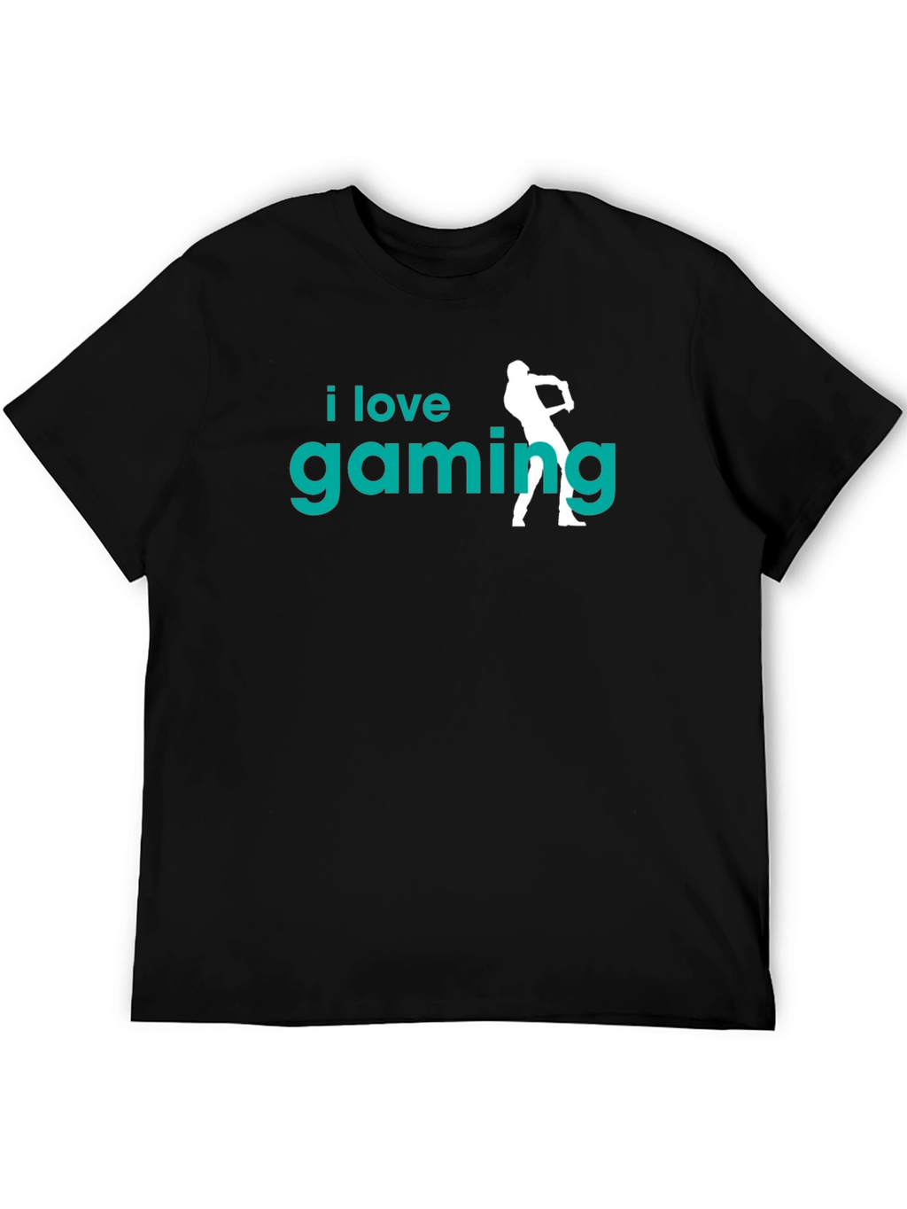I Love Gaming Black T-Shirt