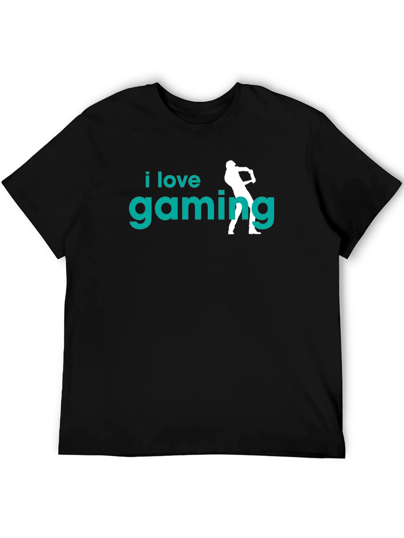 I Love Gaming Black T-Shirt