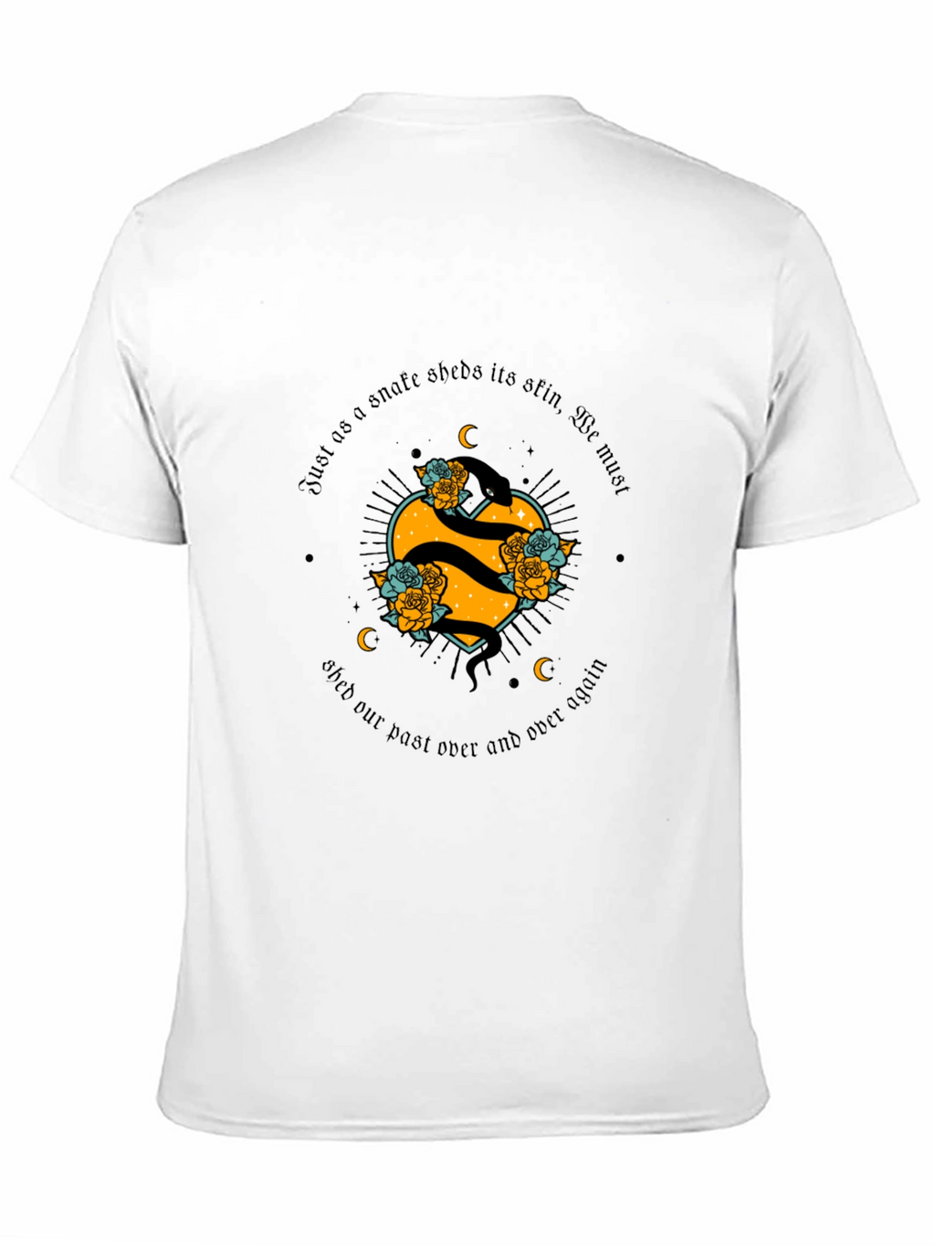 Snake Heart T-Shirt - Shed Your Past