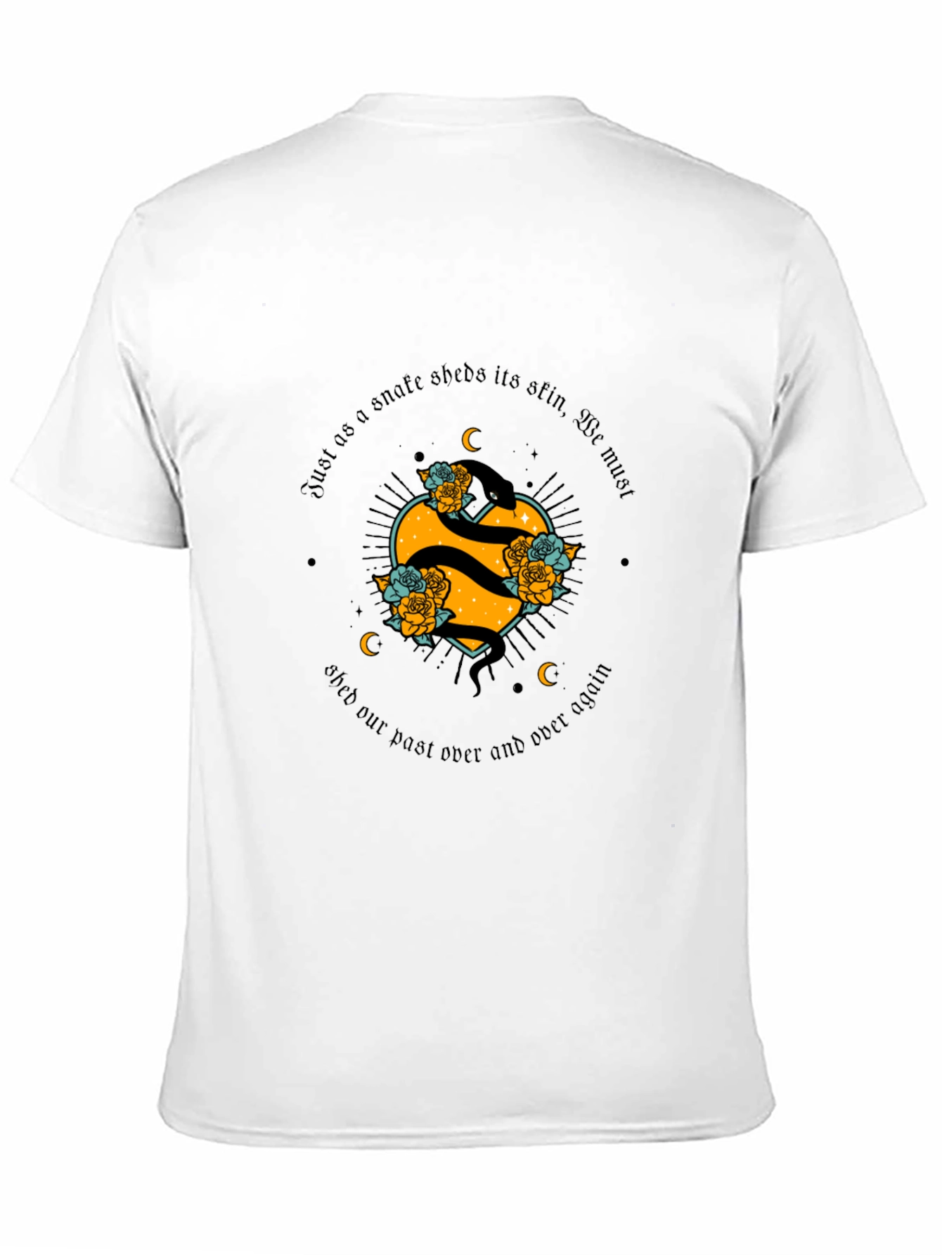 Snake Heart T-Shirt - Shed Your Past