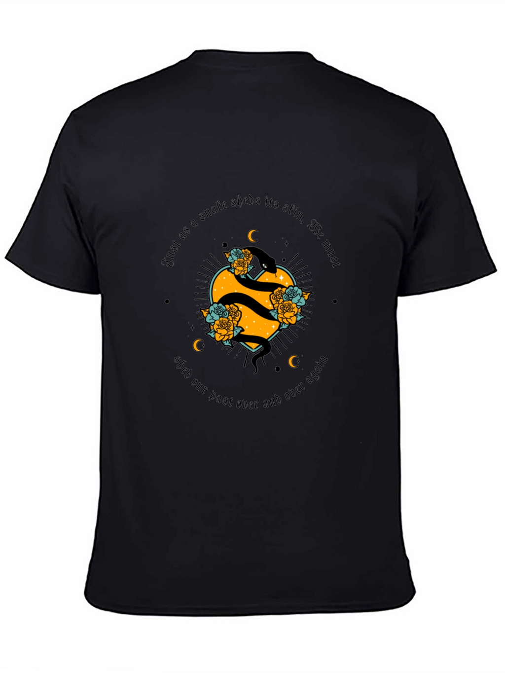 Snake Heart T-Shirt - Shed Your Past
