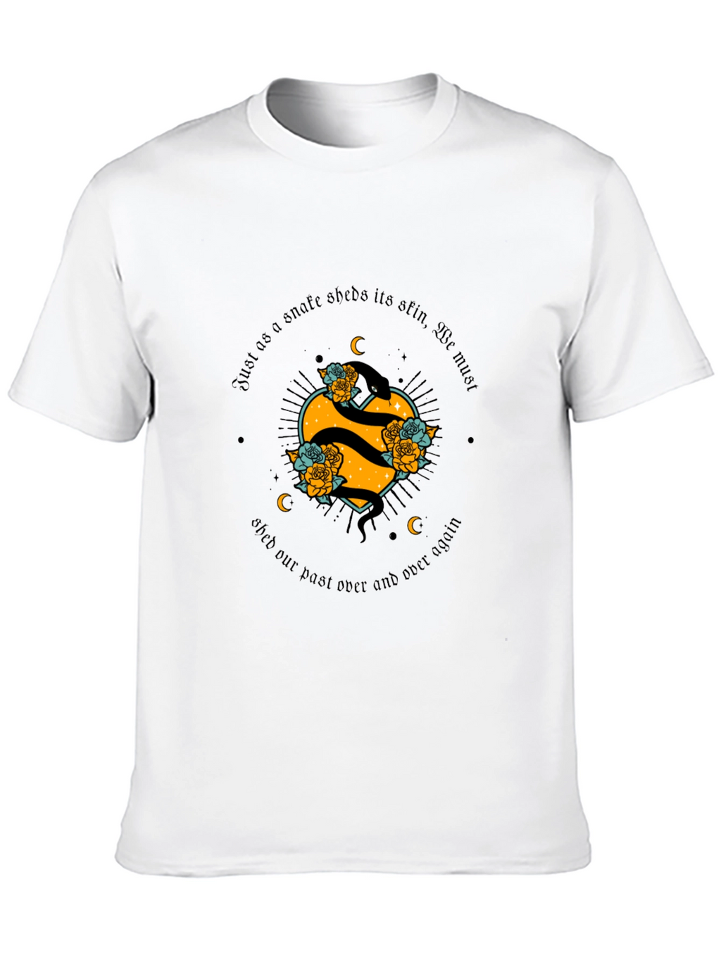 Snake Heart T-Shirt - Shed Your Past
