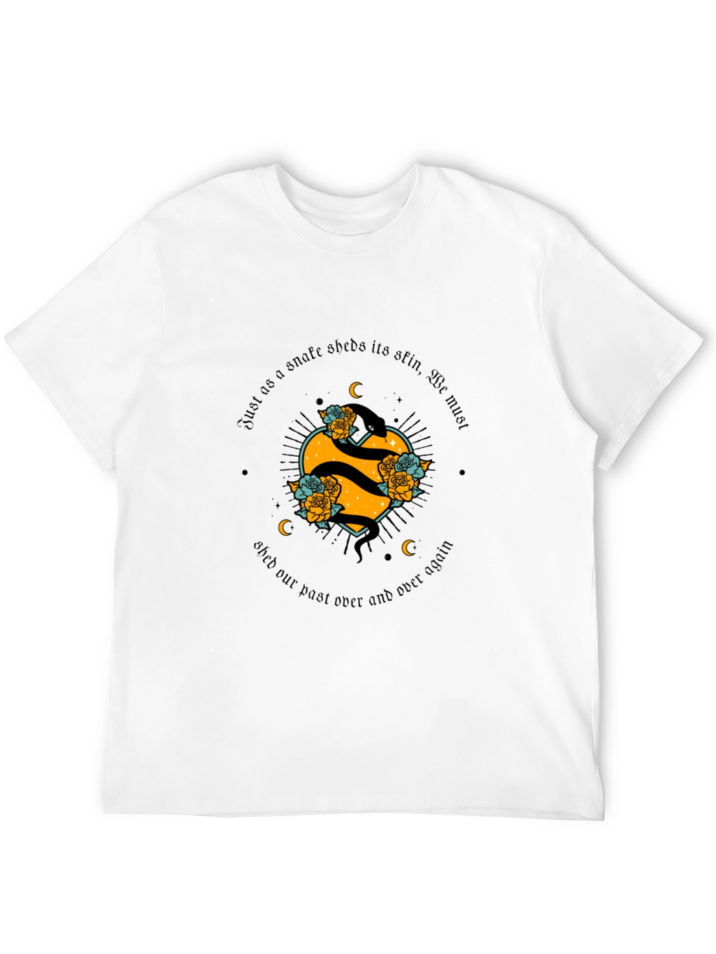 Snake Heart T-Shirt - Shed Your Past