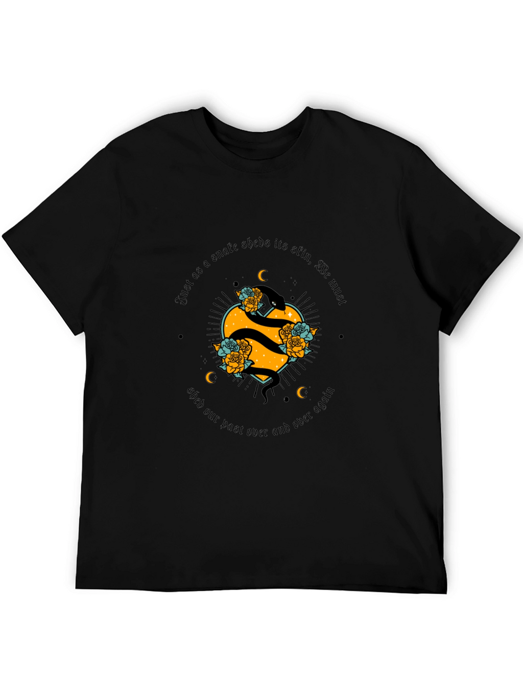 Snake Heart T-Shirt - Shed Your Past