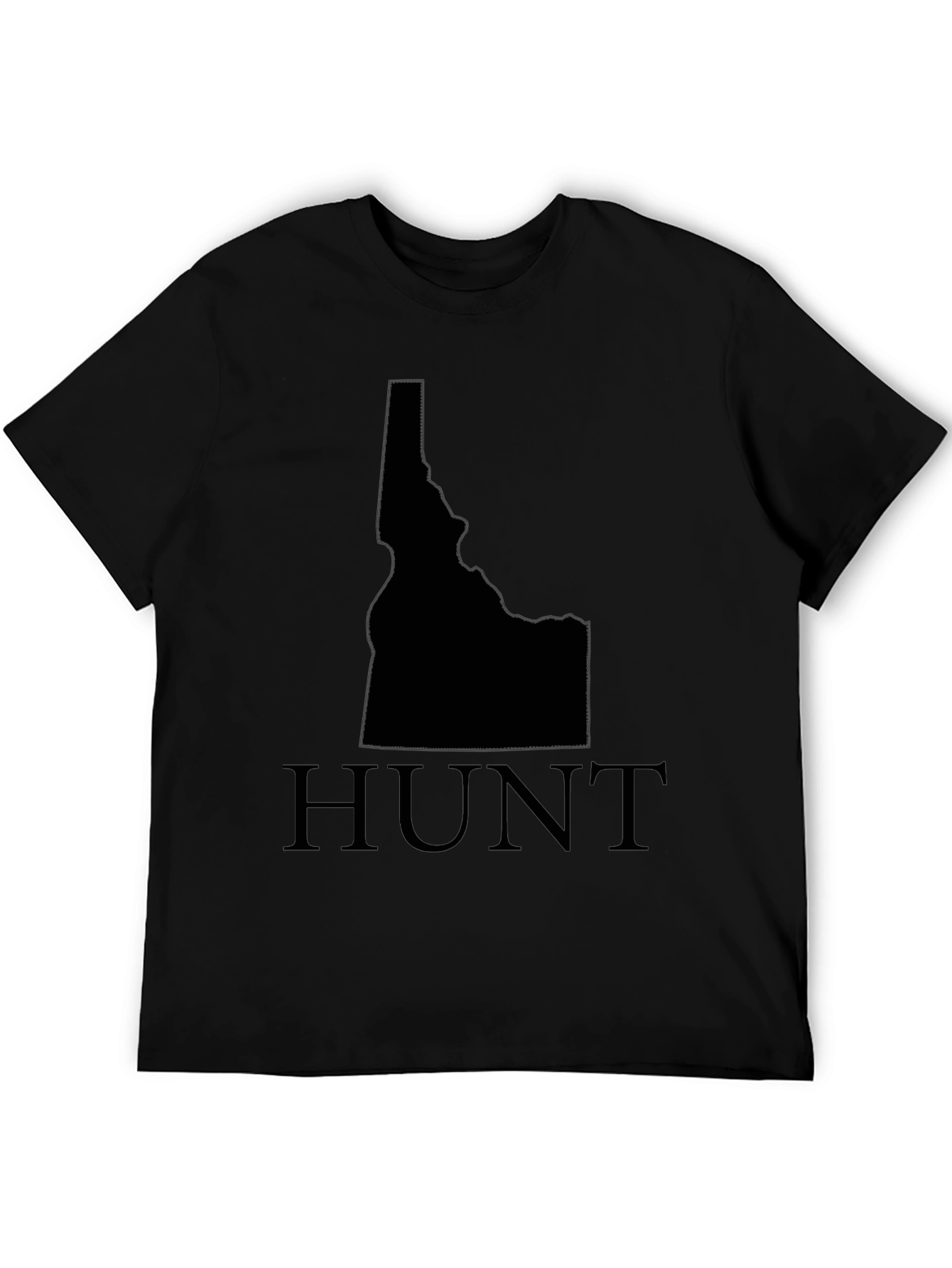 Idaho Hunt T-Shirt - State Outline Graphic Tee