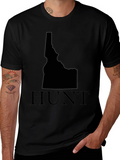Idaho Hunt T-Shirt - State Outline Graphic Tee