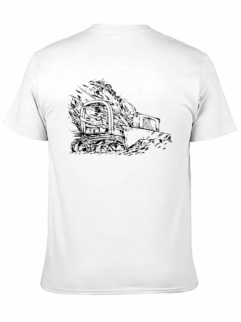 Bulldozer Graphic Tee - Heavy Equipment Apparel