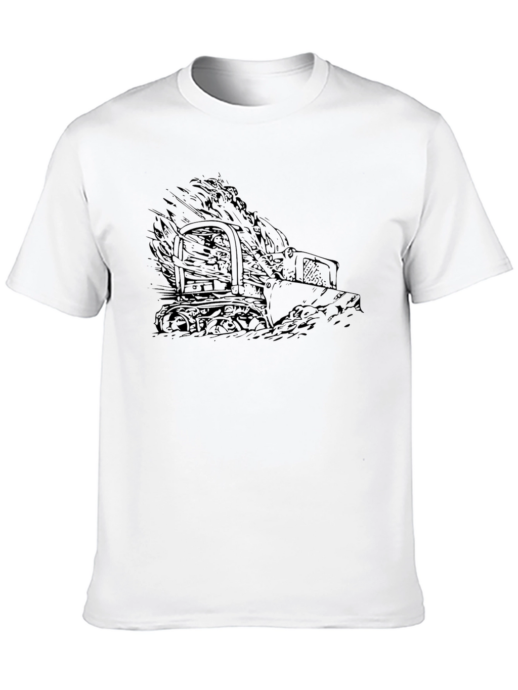Bulldozer Graphic Tee - Heavy Equipment Apparel