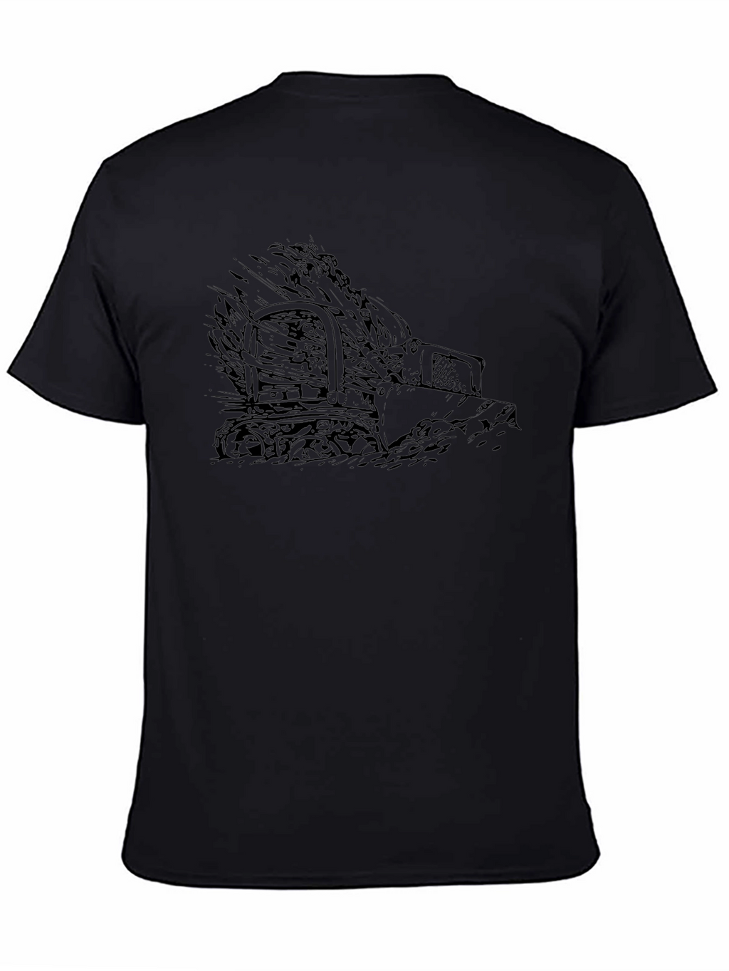 Bulldozer Graphic Tee - Heavy Equipment Apparel
