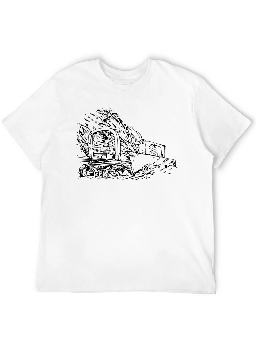 Bulldozer Graphic Tee - Heavy Equipment Apparel