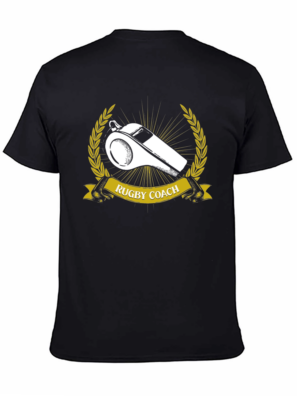 Rugby Coach Whistle Graphic T-Shirt