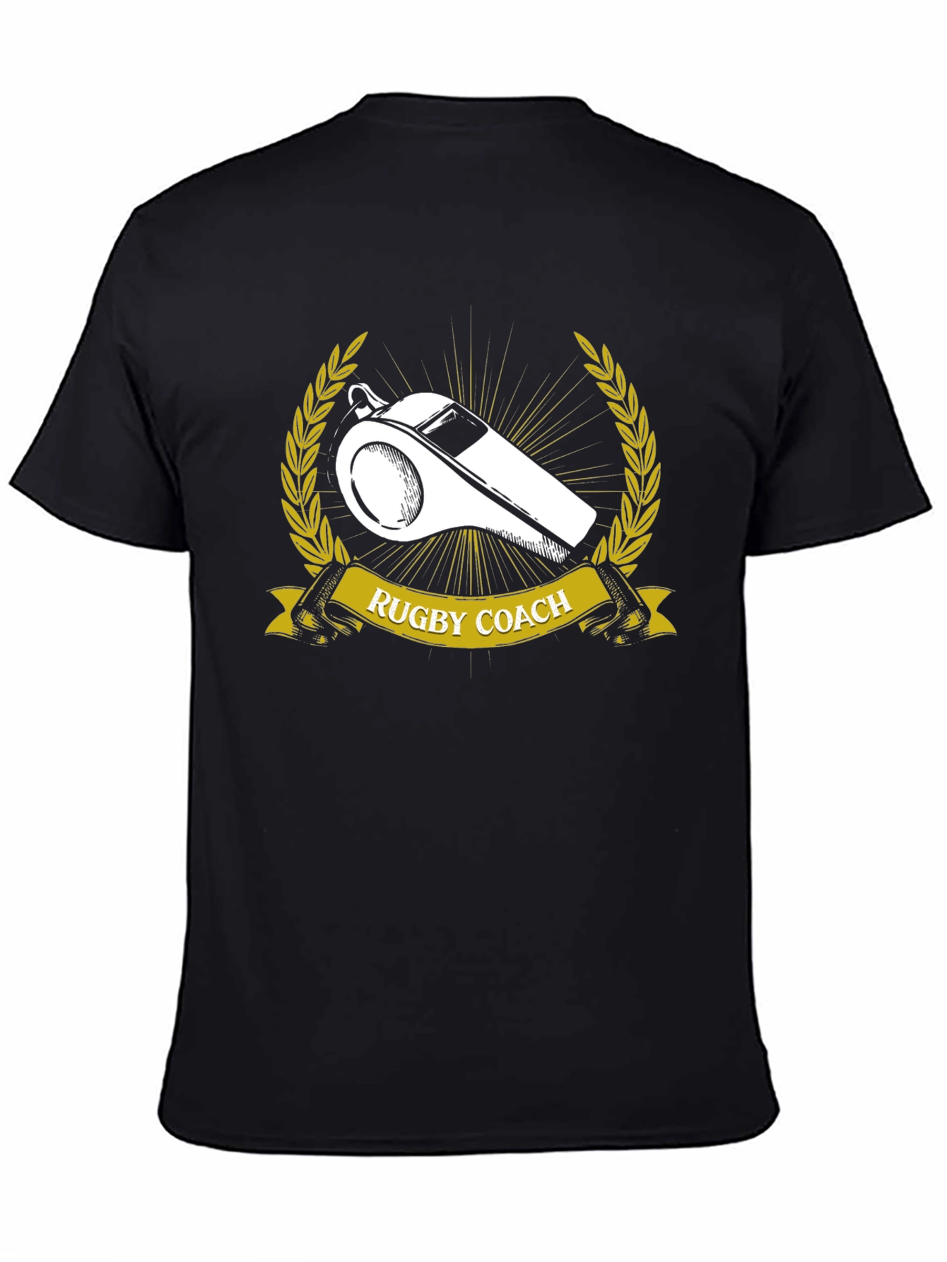 Rugby Coach Whistle Graphic T-Shirt