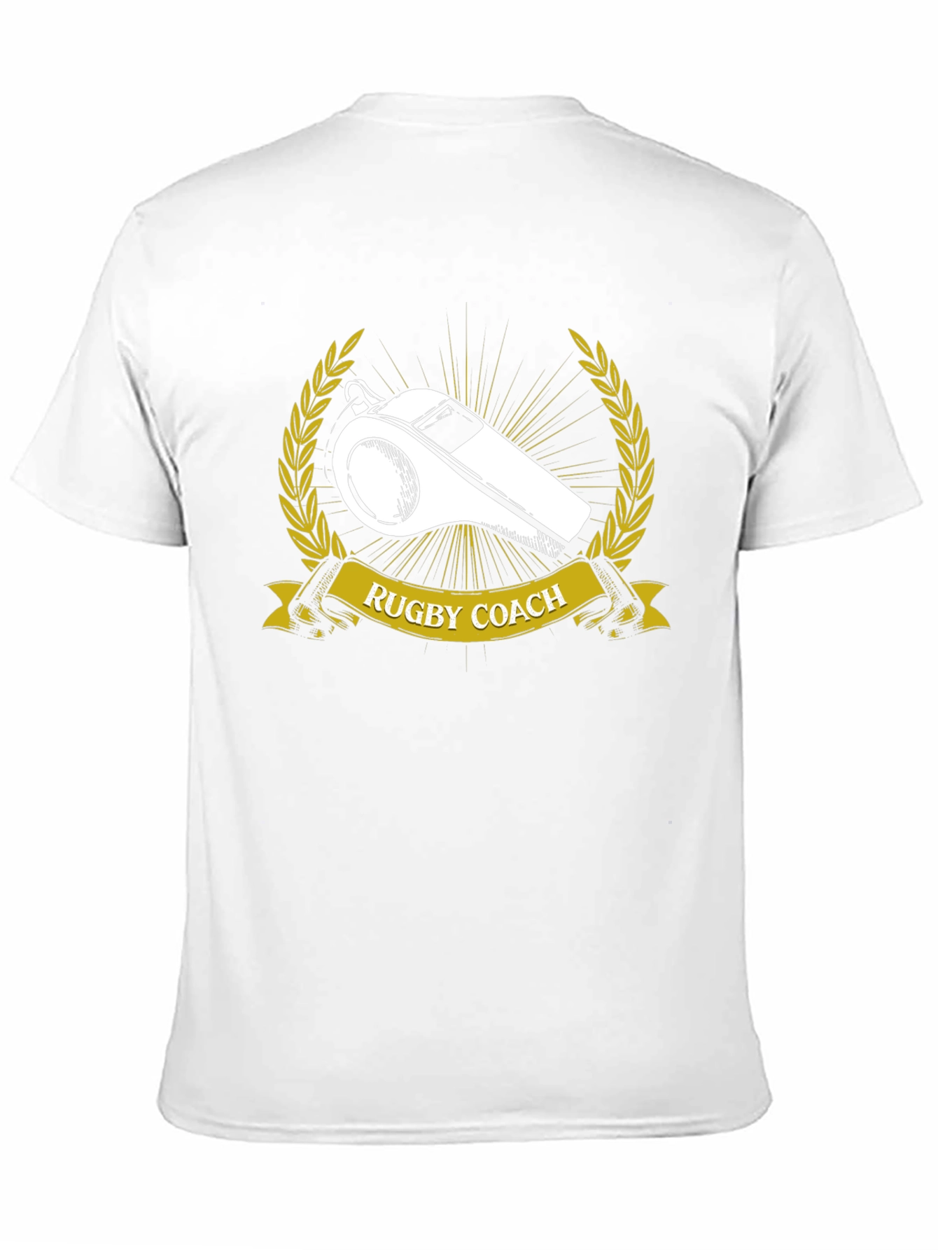 Rugby Coach Whistle Graphic T-Shirt