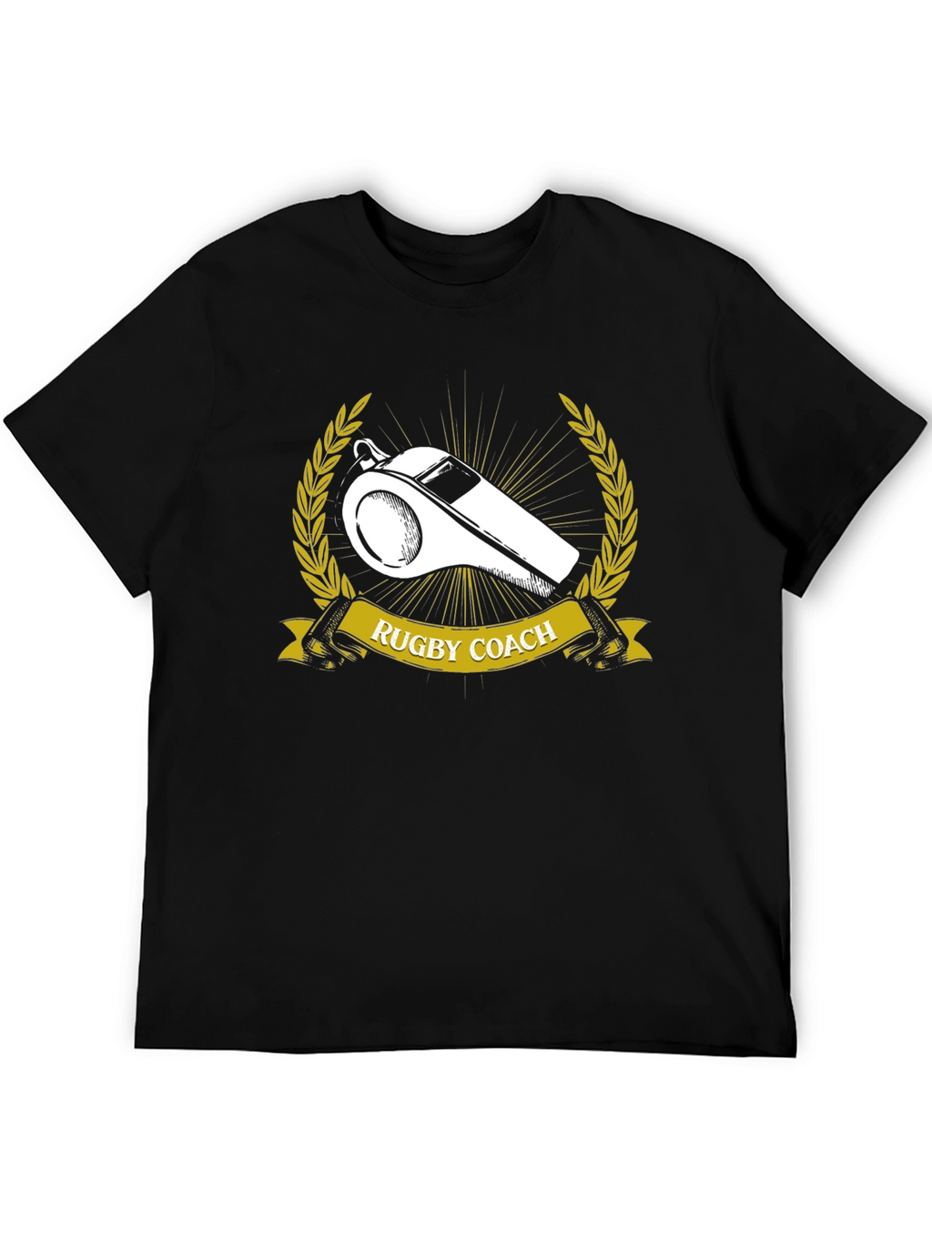 Rugby Coach Whistle Graphic T-Shirt